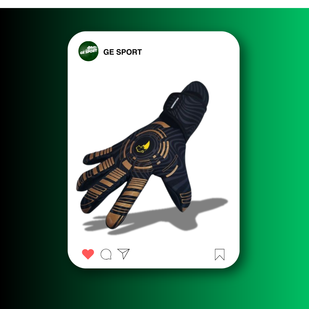 GUANTES DE PORTERO ATLANDER NEGRO-GES