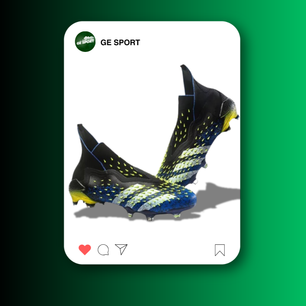 PUPOS PREDATOR PARA FUTBOL AZUL-GES