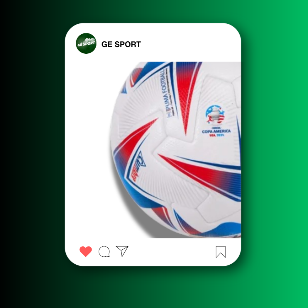 BALON FUTBOL BLANCO CON TRAZOS AZUL Y ROJOS-GES