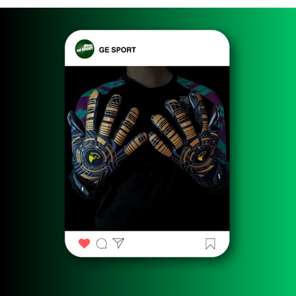 GUANTES DE PORTERO ATLANDER NEGRO-GES