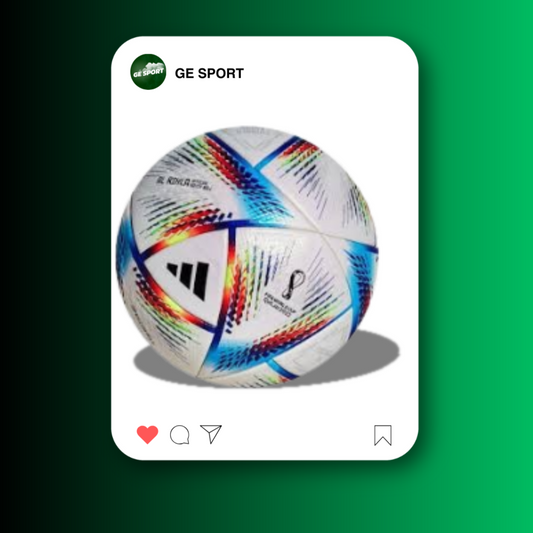 BALON FUTBOL BLANCO TRAZOS AZUL Y NARANJA-GES