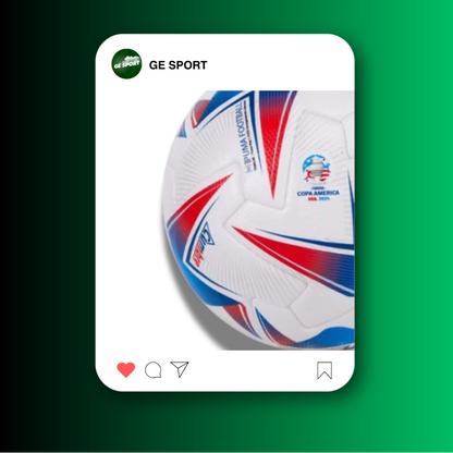 BALON FUTBOL BLANCO CON TRAZOS AZUL Y ROJOS-GES